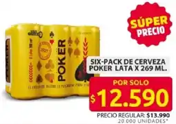 Ara Poker cerveza lata oferta