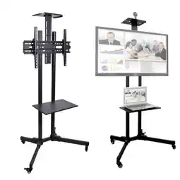 Falabella Soporte para Tv Pedestal Móvil Con Ruedas 32 a 70 Pulgadas oferta