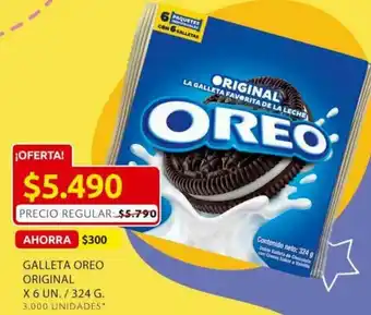 Ara Galletas Oreo Original x 6 un oferta