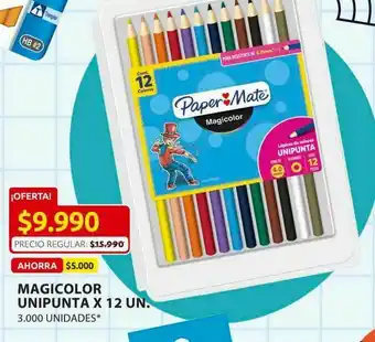 Ara Magicolor Unipunta x 12 un oferta