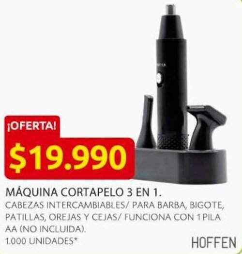 Ara Máquina Cortapelo 3 en 1 oferta