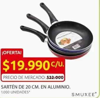 Ara Sartén de 20cm en Aluminio oferta