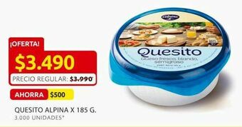 Ara Quesito alpina 185g oferta