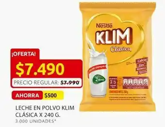 Ara Leche en polvo klim cásica 240g oferta