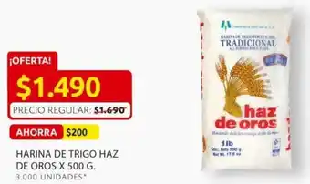 Ara Harina de Trigo Haz de Oros 500cc oferta
