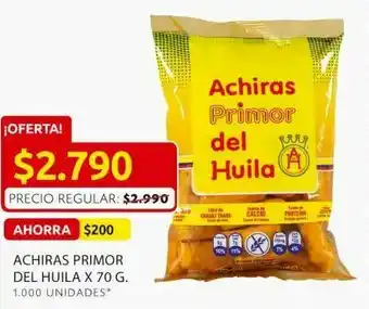 Ara Achiras primor del huila 70g oferta