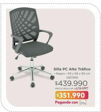 Easy Silla pc alto tráfico oferta