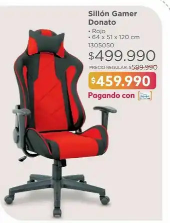 Easy Sillón gamer donato oferta