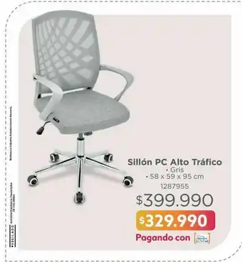 Easy Silla pc alto tráfico oferta