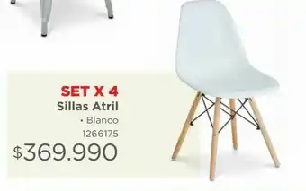 Easy Silla atril set x 4 oferta