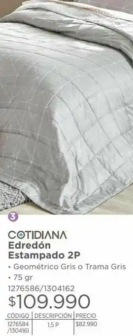 Easy Edredón estampado oferta