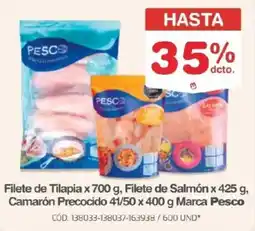 Makro Filete de tilapia oferta
