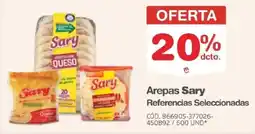 Makro Sary arepas referencias seleccionadas oferta