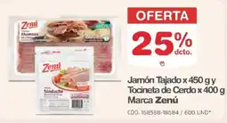 Makro Zenú jamón tajado oferta