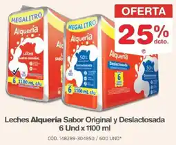 Makro Alquería leches sabor original y deslactosada oferta