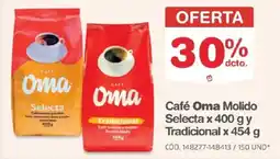 Makro Oma café molido selecta oferta
