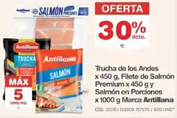 Makro Trucha de los andes oferta