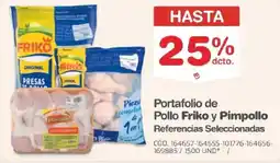 Makro Friko y pimpollo portafolio de pollo referencias seleccionadas oferta
