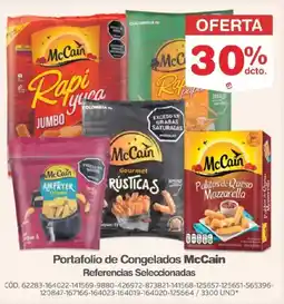 Makro McCain portafolio de congelados oferta