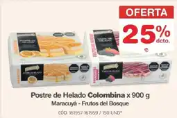 Makro Colombina postre de helado oferta