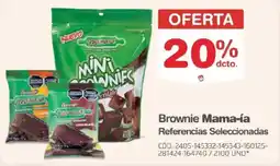 Makro Mama-ía brownie referencias seleccionadas oferta