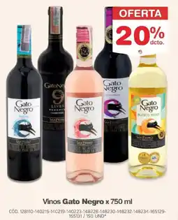 Makro Gato negro vinos oferta