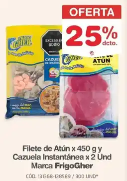 Makro Frigogher filete de atún oferta