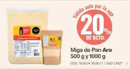 Makro Aro miga de pan oferta