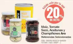 Makro Aro maíz, tomate seco, aceitunas y champiñones oferta