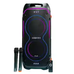 Falabella Cabina de Sonido Recargable 12 Doble Micrófono RGB 9000pmpo oferta