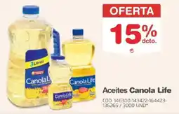 Makro Canola life aceites oferta