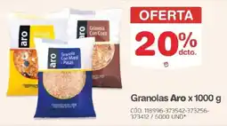 Makro Aro granolas oferta