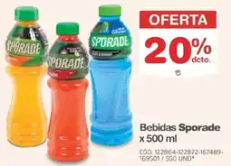 Makro Sporade bebidas oferta