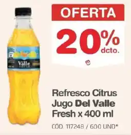 Makro Del valle refresco citrus jugo fresh oferta