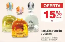 Makro Patrón tequilas oferta