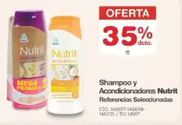 Makro Nutrit shampoo y acondicionadores oferta