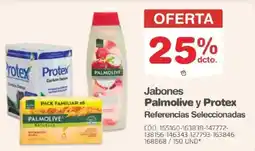 Makro Palmolive y protex jabones referencias seleccionadas oferta