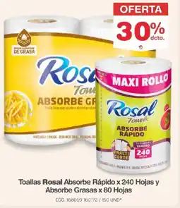 Makro Rosal toallas absorbe rápido oferta