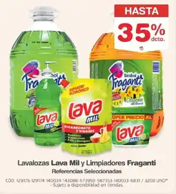 Makro Lava mil lavalozas y limpiadores fraganti oferta