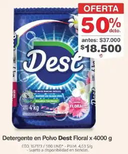 Makro Dest detergente en polvo floral oferta