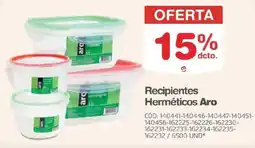Makro Aro recipientes herméticos oferta