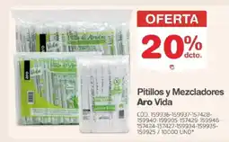 Makro Aro vida pitillos y mezcladores oferta