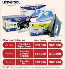 Makro Universal planchas oferta