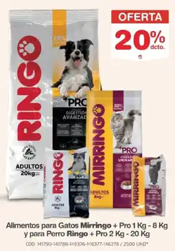 Makro Mirringoalimentos para gatos oferta