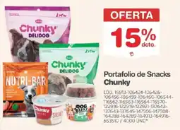 Makro Chunky portafolio de snacks oferta