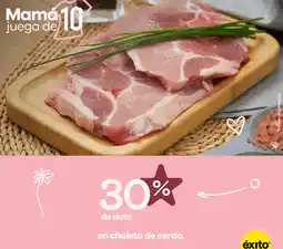 Éxito Chuleta de cerdo oferta