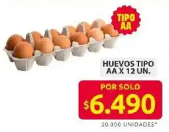 Ara Huevos tipo AA oferta