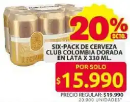 Ara Club colombia cerveza dorada en lata oferta