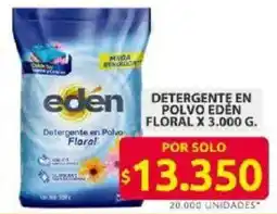 Ara Edén detergente en polvo floral oferta