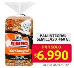 Ara Bimbo pan integral semillas oferta